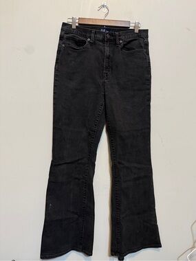 GAP Women's Black Flare Jeans 12